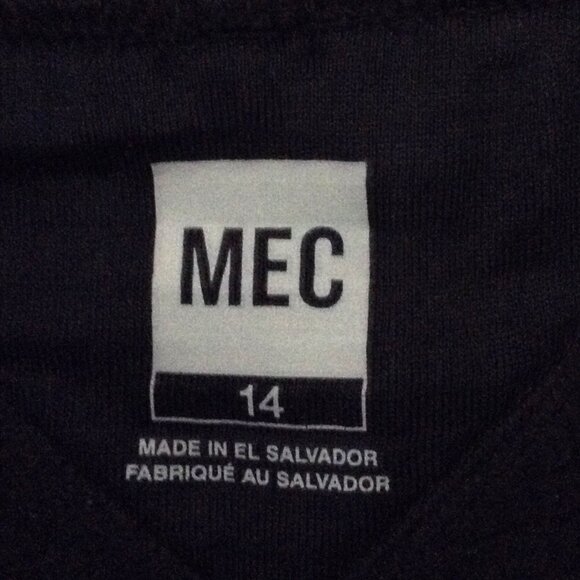 MEC Polartec Boys Youth Black Long Johns Base Layer Underwear Size 14 - Picture 7 of 9